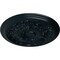 Ekena Millwork Damon Ceiling Medallion (Fits Canopies up to 3 3/8"), Hand-Painted Night Shade, 20"OD x 1 1/2"P CM20DANSF - alternate 2